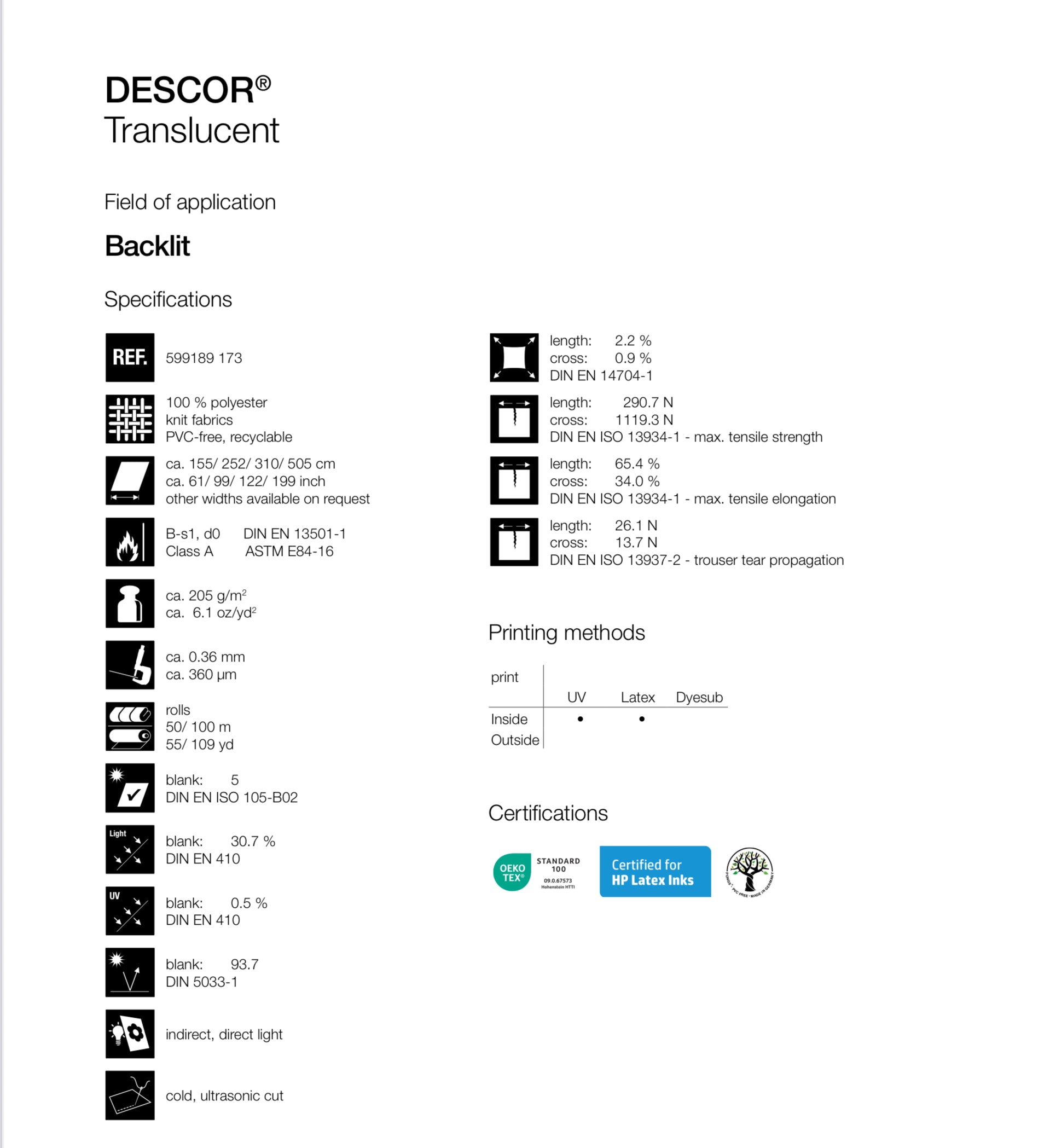 DESCOR® Translucent