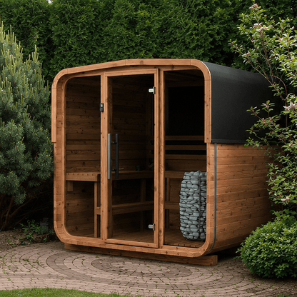Tønnesauna S-210 - ScandiHus