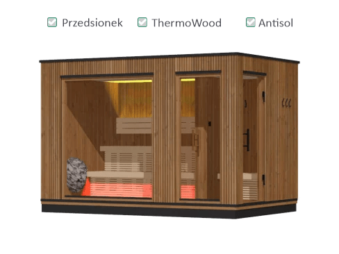 Vingberg Sauna Scandit 10 - ScandiHus