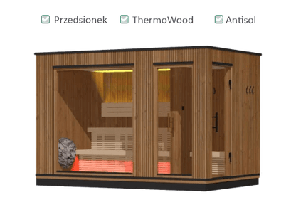 Vingberg Sauna Scandit 10 - ScandiHus